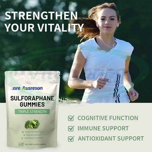 Vitaspring Oem Kruidensupplementen <span class=keywords><strong>Broccoli</strong></span> Sulforafane Gummies Met <span class=keywords><strong>Broccoli</strong></span> <span class=keywords><strong>Extract</strong></span> Gummies Voor Een Goede Gezondheid - Product Image 3