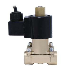 Vente de liquidation COVNA B2B, électrovanne à eau électrique en laiton de 2 pouces, 24 volts, normalement ouverte - Product Image 1