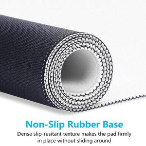 แผ่นรองเมาส์แบบกันน้ำ พื้นยาง สำหรับพิมพ์ลายแบบซับลิเมชั่น สีขาว ขนาดผ้าแบบกำหนดเองได้ - Product Image 3