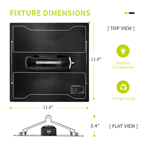 Venda quente 120W 240W 480W Indoor Led Full Spectrum <span class=keywords><strong>Quantum</strong></span> Grow Light Painel 100w 200w 300w Dimmable - Product Image 4
