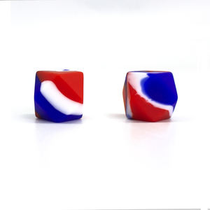 <strong>Wholesale</strong> 100pcs Loose <strong>Beads</strong> DIY Jewelry Nursing Necklace Accessories 14mm/17mm Food Grade Hexagon Shaped <strong>Silicone</strong> <strong>Beads</strong> <strong>Beads</strong> - Product Image 4