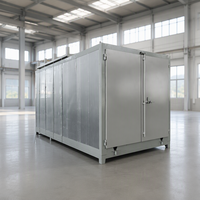 Four de séchage thermique professionnel industriel pour la polymérisation de poudres avec circulation automatique d'air chaud pour extincteurs en acier