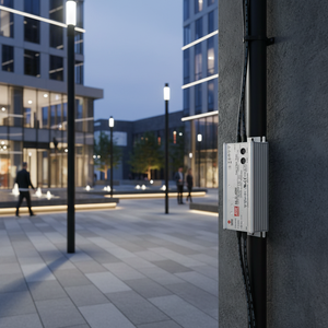 หมายถึง HLG-40H-20D 320W 20V LED ไดรเวอร์แรงดันคงที่ช่องเดียว IP67แปลง AC-DC - Product Image 3