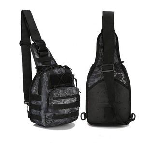 AYPPRO 1000d Nylon Cordura Adulto Montañismo Mochila de mensajero al aire libre Single Sling Tactical Crossbody Bag - Product Image 2