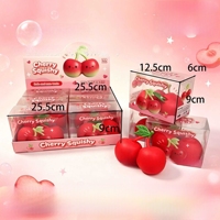 En stock Jouet anti-stress à presser en forme de blocs de construction de Noël, sonore et croquant, boule artisanale à rebond lent