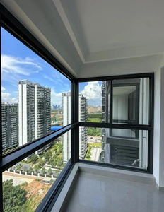 Hiện Đại Kiểu dáng đẹp hợp kim nhôm sáu theo dõi cửa sổ trượt tùy chỉnh ngang cho thẩm mỹ biệt thự bị hỏng cầu - Product Image 5