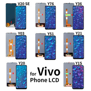 Lcd per telefono cellulare per vivo <span class=keywords><strong>Y20</strong></span> Y19 Y23 Y25 Y11 Y12 Y73 Y93 Y15 Y36 Y13 Y1s 5g schermo di visualizzazione originale vivo Lcd tutto il modello originale - Product Image 1