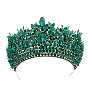 2025 lujo exagerado belleza hecho a mano cuentas de cristal boda Tiara colorido Rhinestone mariposa <span class=keywords><strong>tocado</strong></span> <span class=keywords><strong>novia</strong></span> gran desfile - Product Image 3