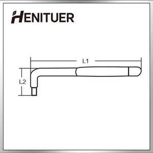 ประแจหกเหลี่ยม HENITUER F8050 ระดับอุตสาหกรรม ด้ามจับหุ้มฉนวน ประแจอเนกประสงค์สำหรับใช้ในบ้าน ประแจหกเหลี่ยมหุ้มฉนวน - Product Image 3