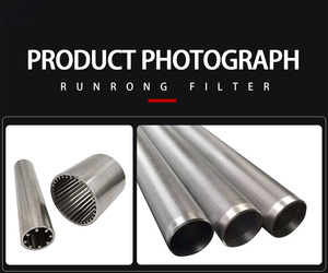 Écran poreux Johnson en fil en V à prix d'usine pour l'époussiérage au gaz et l'aération &amp;   Filtration dans les cuves de bioréacteurs - Product Image 6