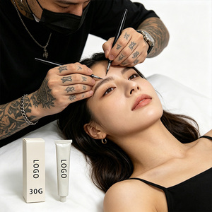 Bálsamo para Tatuajes Popular que Calma la Piel, Textura Ligera y Espesa, Tamaños Variados, Bálsamo para el Cuidado de Tatuajes con Logotipo Personalizado para Micropigmentación de Cejas - Product Image 3