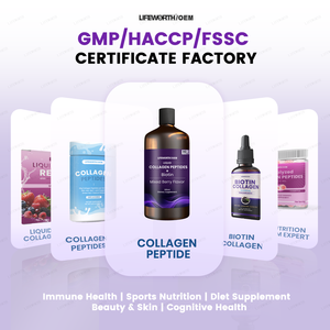 Collagene Liquido Certificato per Donne |   Peptidi di Collagene Marino per Adulti con Vitamina C al Limone per Schiarire la Pelle, Personalizzabile - Product Image 6