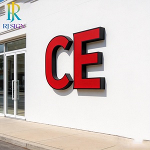 ป้ายไฟ LED 3 มิติ แบบติดตั้งด้านหน้า พร้อมไฟ RGB สำหรับธุรกิจ ร้านถ่ายภาพ บริการจัดส่ง ธนาคาร และป้ายสำนักงาน - Product Image 3