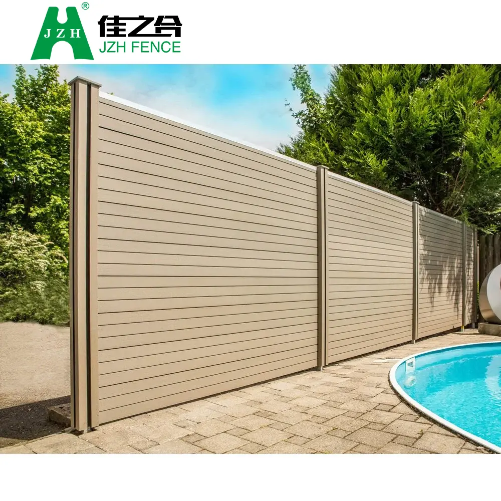 Modern Easy-to-Install Easy Assembly 20*140 Wpc Fence Buy Accessories Pool Fence