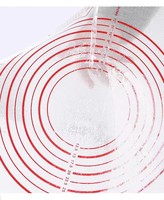 Tapis de cuisson en silicone avec mesure Tapis de roulement à pâte antiadhésif Tapis de cuisson résistant à la chaleur