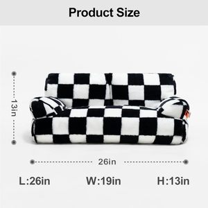 Up to 25 Lbs Pet Couch <strong>Bed</strong> Durable <strong>Dog</strong> <strong>Beds</strong> with <strong>Non</strong> <strong>Slip</strong> Bottom <strong>Washable</strong> Cat <strong>Beds</strong> for Medium Small <strong>Dogs</strong> - Product Image 6