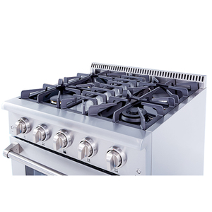 Gama <span class=keywords><strong>de</strong></span> <span class=keywords><strong>horno</strong></span> <span class=keywords><strong>eléctrico</strong></span> <span class=keywords><strong>de</strong></span> la serie pro, 30 pulgadas, con encimera <span class=keywords><strong>de</strong></span> <span class=keywords><strong>gas</strong></span> para el hogar - Product Image 4