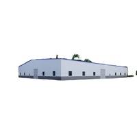 Kits de grange préfabriqués personnalisés entrepôt préfabriqué bâtiment à structure en acier