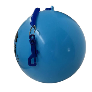Pelota de juguete inflable colorida para niños, <span class=keywords><strong>Bola</strong></span> de pvc respetuosa con el medio ambiente, cara sonriente, Primavera - Product Image 4