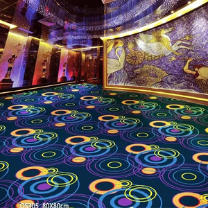 Las alfombrillas del hotel tienen una gran área llena de varios patrones, suela de cáñamo de rejilla simple moderna, alfombrillas duraderas resistentes al desgaste - Product Image 2