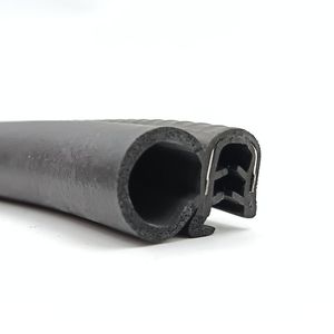 Aanpasbare EPDM/rubberen autodeurdichting met zijdelingse flexibele PVC-randafwerking voor boten, auto's, campers, vrachtwagens, zwart - Product Image 4