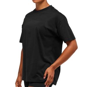 OEM <b>Black</b> Short Sleeved <b>Women's</b> <b>T</b>-<b>shirt</b> Summer New Loose Half Sleeved Pure Cotton of <b>Women's</b> <b>T</b>-<b>Shirts</b> - Product Image 2