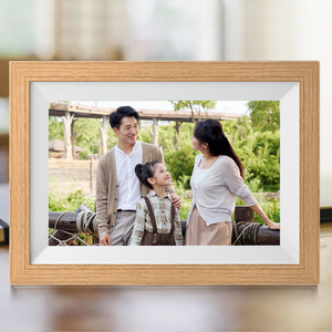 Khung ảnh kỹ thuật số treo tường 10 inch, màn hình HD thông minh, kết nối WiFi, cảm ứng, phát video, nghe nhạc MP3, chức năng đồng hồ - Product Image 2