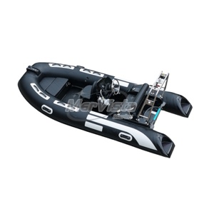 Bateau pneumatique à coque en fibre de verre RIB 390C, bateau pneumatique en PVC avec <span class=keywords><strong>moteur</strong></span> <span class=keywords><strong>hors</strong></span>-<span class=keywords><strong>bord</strong></span> - Product Image 5