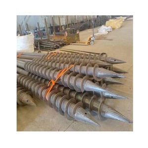 Chất Lượng Tốt Xoắn Ốc Cọc Mặt Đất Nền Tảng Neo Mặt Đất Vít Cọc Cho Năng Lượng Mặt Trời Gắn Hệ Thống - Product Image 1
