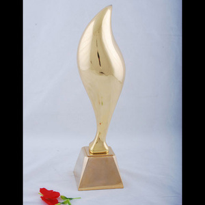 Coupe de trophée Trophées personnalisés Métal plaqué or argent Trophée TV - Product Image 3