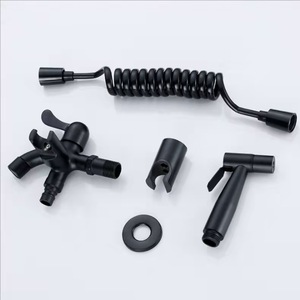 Хит продаж, черный смеситель для чистки туалета - Product Image 6