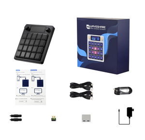 Spanplatte Waves hare MK20 Multifunktion ales AI-Sprach bedienfeld Onboard 20*0,85 Zoll Mechanische LCD-Makrotasten Dual-Knob China - Product Image 4