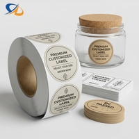Autocollants personnalisés en vinyle, impression promotionnelle, gobelets en plastique avec couvercles en bois et pailles, sur lesquels vous pouvez coller des autocollants UV
