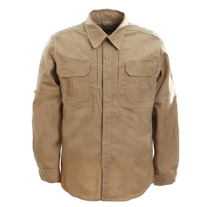 Chemise Mountain Khakis Homme – Bleu à Carreaux – Manches Longues – Taille L – Coton – Occasion