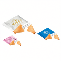 Lot de biscuits de la fortune Henderson personnalisés, en bois, de forme libre, multi-thèmes avec messages pour promotions et événements, Italie AL053A