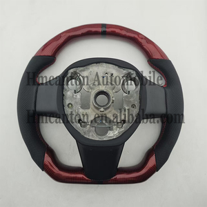 หนังคาร์บอนไฟเบอร์เจาะรูคุณภาพสูง ขายดี สำหรับพวงมาลัยรถยนต์เทสล่า รุ่น 3 และรุ่น Y - Product Image 6