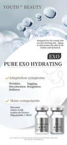 ผงคอลลาเจนสังเคราะห์ฟื้นฟูผิว บูสต์สารสกัดจากเซลล์ภายนอกร่างกาย Exoglow Exo สเต็มเซลล์ EGF ชนิดแช่แข็ง ผลิตภัณฑ์จากเกาหลี บรรจุในแอมพูล - Product Image 6