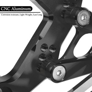 XXUN-piezas de repuesto para motocicleta, juego de pies traseros ajustables para Yamaha <span class=keywords><strong>MT</strong></span>-<span class=keywords><strong>09</strong></span>, FZ-<span class=keywords><strong>09</strong></span>, <span class=keywords><strong>MT</strong></span> <span class=keywords><strong>09</strong></span>, FZ09, <span class=keywords><strong>2013</strong></span>, 2014, 2015, 2016 - Product Image 3