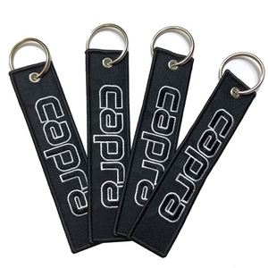 Llavero de Tela con Logotipo Tejido Personalizado, Diseño del Cliente, Bordado por Sublimación, Llavero con Bordado de Anime - Product Image 3