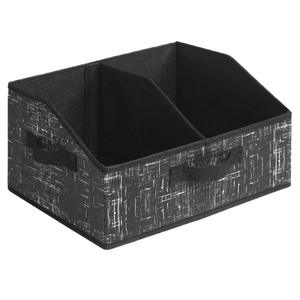 Paniers de rangement pliables en tissu avec 3 poignées, bacs de rangement pour placard, 30 cm (L) x 20 cm (L) x 40 cm (H), couleur sable estival pour chambre et salon - Product Image 6