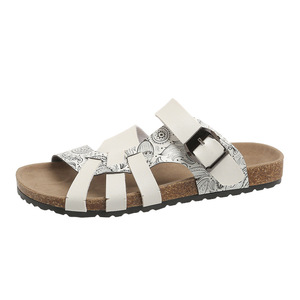 <span class=keywords><strong>Sandalias</strong></span> Étnicas Africanas de Moda con Tacón Plano de Corcho, Hebilla Grande, Talla Grande, Únicas para <span class=keywords><strong>Mujer</strong></span>, para <span class=keywords><strong>Fiesta</strong></span> - Product Image 6