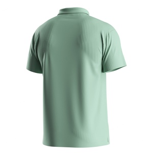 Polo sans couture découpé au laser, respirant, avec col de qualité supérieure et manches courtes, idéal pour les séances de golf, les entraînements à la salle de sport et les réunions professionnelles - Product Image 4