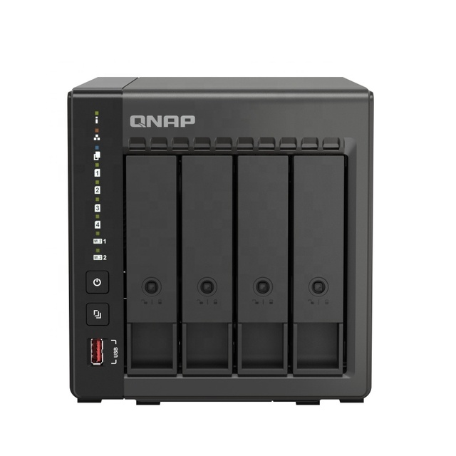 QNAP TS-464-8G/TS-464C2-8G 4 Bay NAS Enclosure 8GB DDR4 Dual 2.5GbE Network Attached Storage for Home Office
