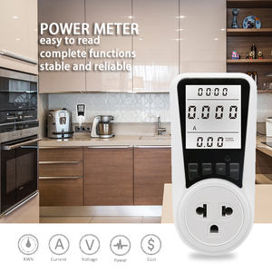 Cowell PMB05 THA 插头数字瓦特表交流电能插座功率计用电量监测器液晶显示屏2%精度 - Product Image 2