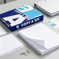 Papier de Copie Blanc A4 70g 75g 80g 500 Feuilles pour Bureau et École 100% Pâte de Bois Vierge