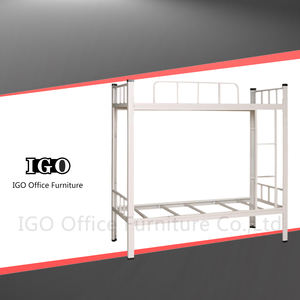 OEM ODM metallo Heavy Duty Double decker in ferro a castello telaio <span class=keywords><strong>letto</strong></span> <span class=keywords><strong>matrimoniale</strong></span> <span class=keywords><strong>soppalco</strong></span> per bambini e adulti Design moderno per uso scolastico - Product Image 2