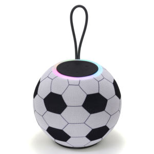 Nouveau haut-parleur portable design football, mini haut-parleur sans fil actif, lumières LED, haut-parleur de jeu pour la Coupe du monde, cadeau d'anniversaire pour enfants - Product Image 2