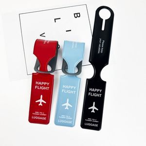 PVC Luggage <b>Tag</b> for Bags Travel Accessories Anti-loss Business Identification <b>Tag</b> Airplane Boarding <b>Name</b> <b>Tag</b> - Product Image 2