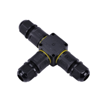 Conector ETL ENEC M684-TS M20 Tipo T de 3 Pines y 3 Vías, Conector de Cable de Cobre y Nailon IP68 a Prueba de Agua de 4-8 mm 6-11 mm para Exteriores y Subterráneo