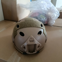 Équipement de protection d'usine, casque tactique réglable pour le sport, la chasse, les jeux CS, casque tactique ABS à réaction rapide, casque balistique rapide